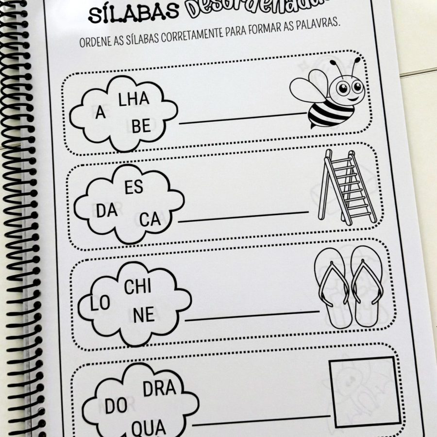Apostila Sílabas Desordenadas – Sílabas Complexas - Alfabetização - Pedagogia de Ideias Apostila Sílabas Desordenadas – Sílabas Complexas - Alfabetização