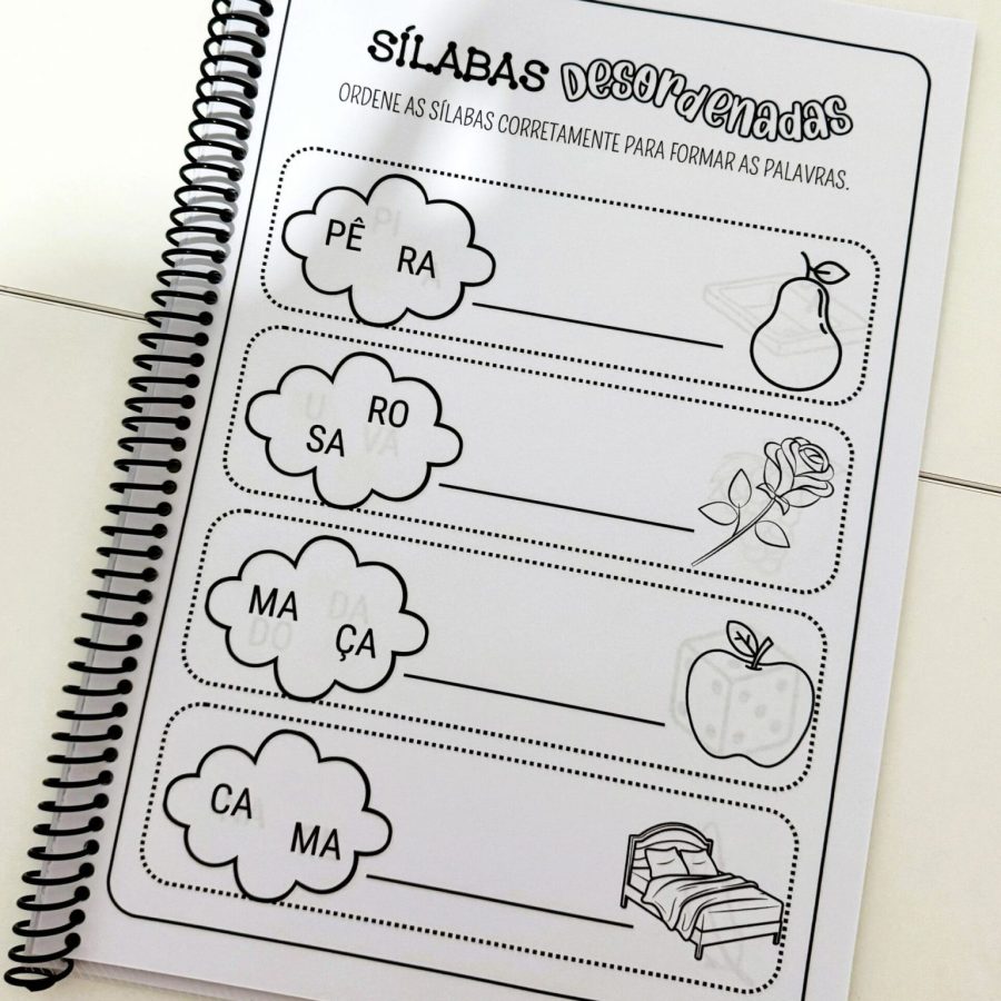 Apostila Sílabas Desordenadas – Sílabas Simples - Alfabetização - Pedagogia de Ideias Apostila Sílabas Desordenadas – Sílabas Simples - Alfabetização