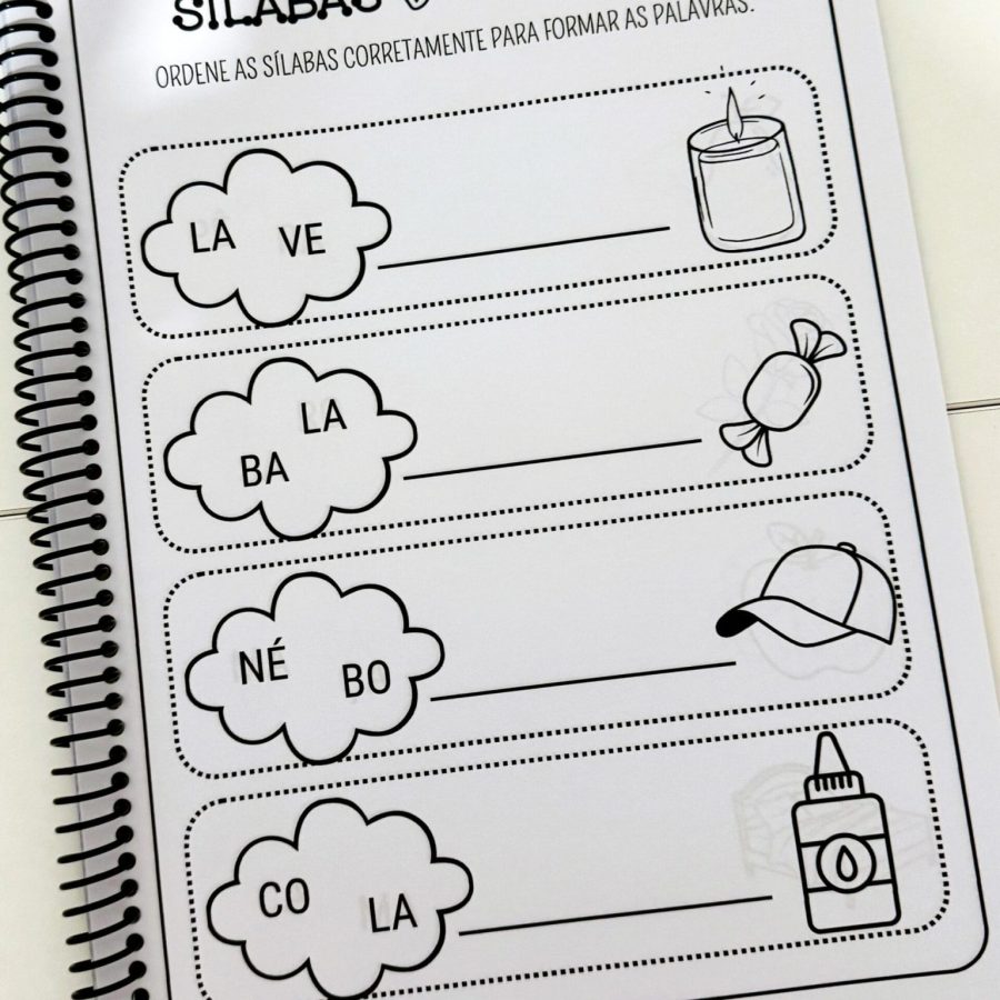 Apostila Sílabas Desordenadas – Sílabas Simples - Alfabetização - Pedagogia de Ideias Apostila Sílabas Desordenadas – Sílabas Simples - Alfabetização