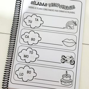 Apostila Sílabas Desordenadas – Sílabas Simples - Alfabetização