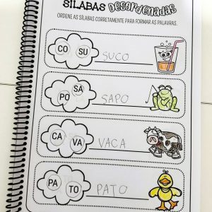 Apostila Sílabas Desordenadas – Sílabas Simples - Alfabetização - Pedagogia de Ideias Apostila Sílabas Desordenadas – Sílabas Simples - Alfabetização