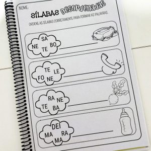 Apostila Sílabas Desordenadas – Sílabas Simples - Alfabetização - Pedagogia de Ideias Apostila Sílabas Desordenadas – Sílabas Simples - Alfabetização