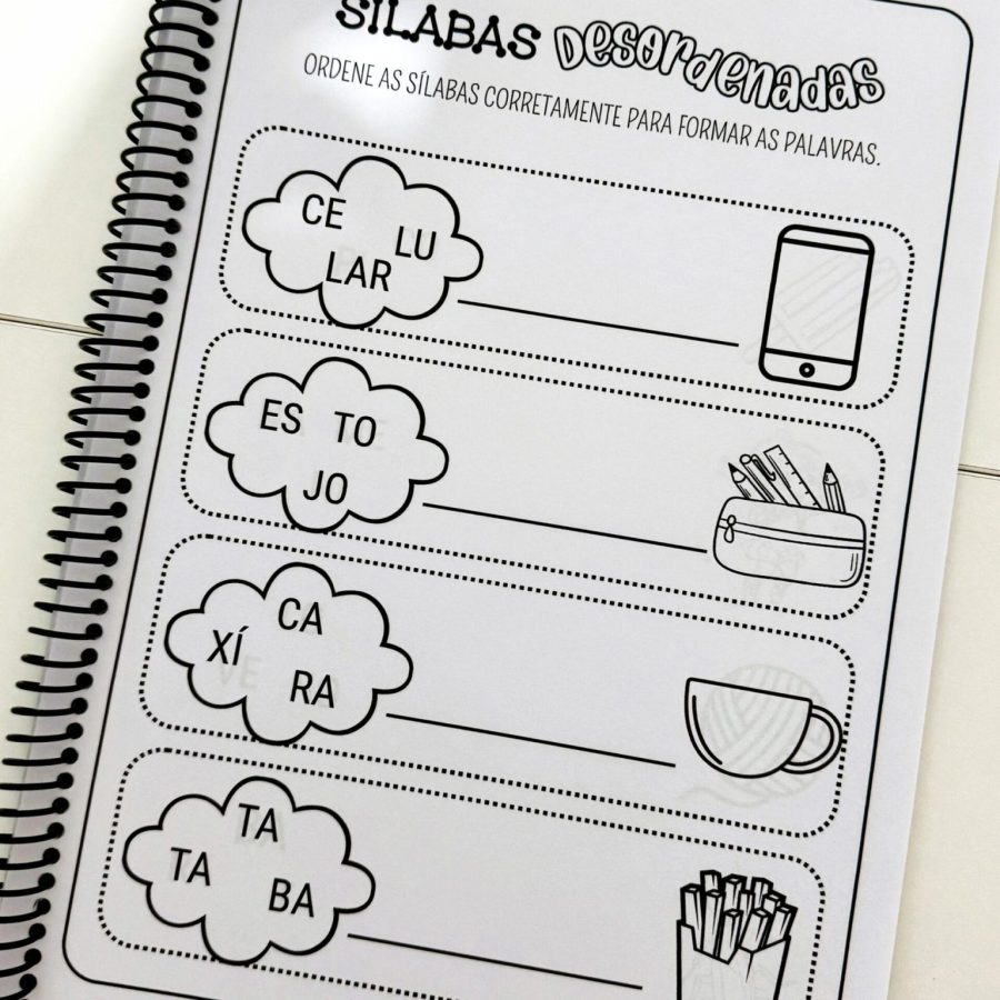 Apostila Sílabas Desordenadas – Sílabas Simples - Alfabetização - Pedagogia de Ideias Apostila Sílabas Desordenadas – Sílabas Simples - Alfabetização