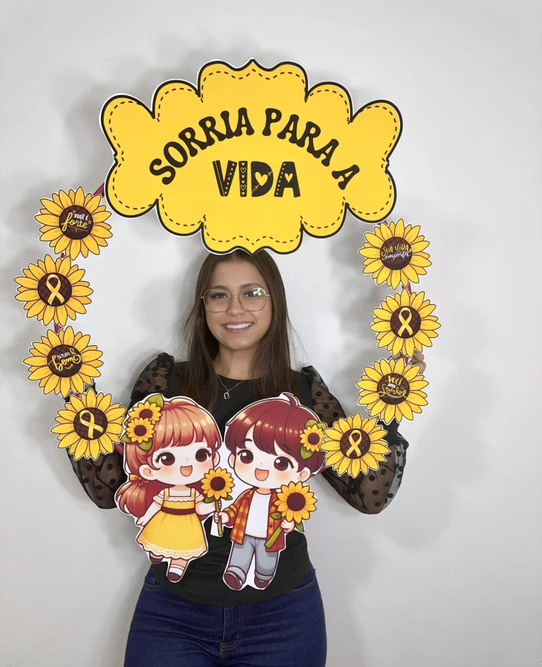 Decoração para Bambolê Sorria para a Vida — foto 2