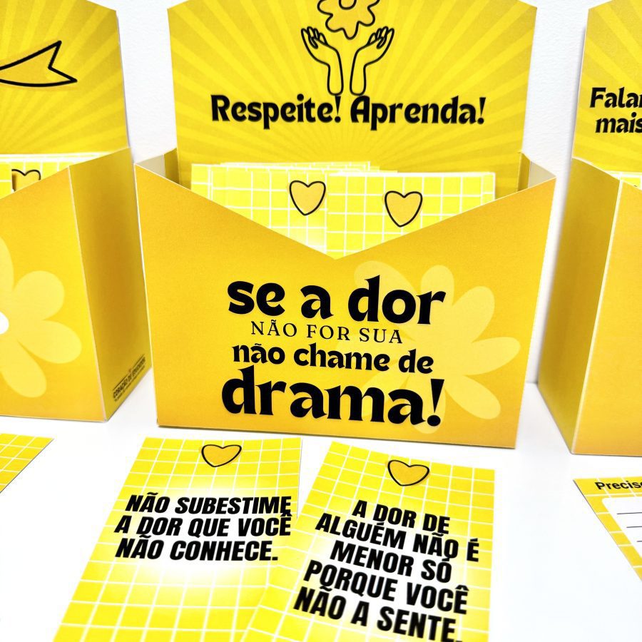Caixinha do Desabafo - Setembro Amarelo - Setembro Amarelo - Pedagogia de Ideias Caixinha do Desabafo - Setembro Amarelo - Setembro Amarelo