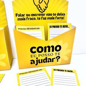 Caixinha do Desabafo - Setembro Amarelo - Setembro Amarelo