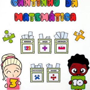 Cantinho da Matemática - Decoração Escolar - Pedagogia de Ideias Cantinho da Matemática - Decoração Escolar