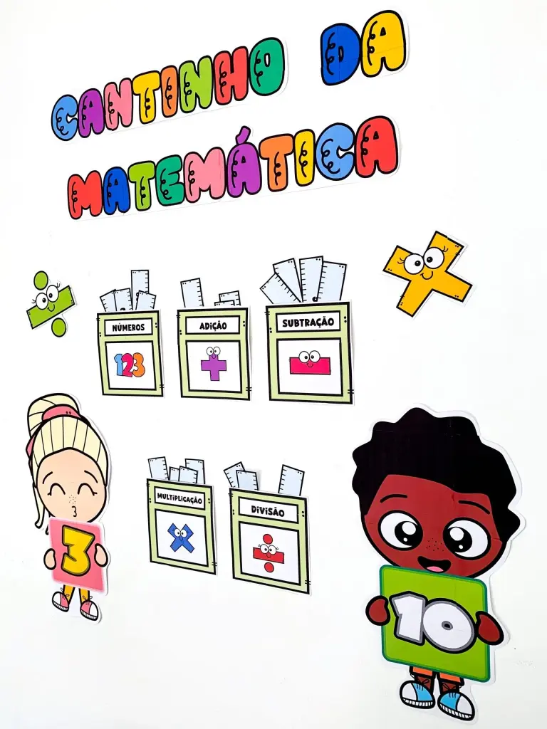 Painel Cantinho da Matemática Interativo — foto 8