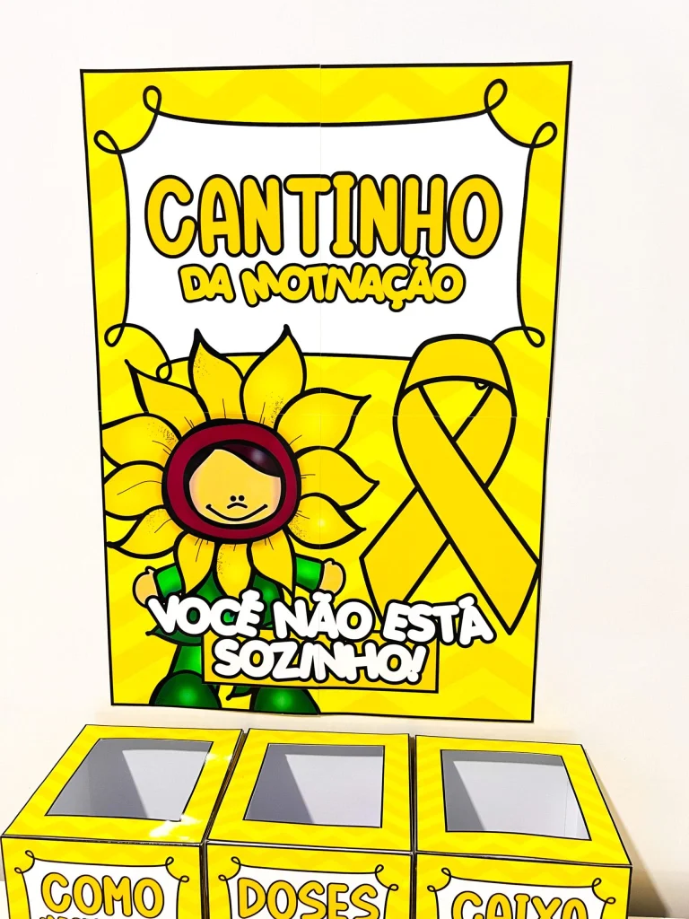 Cantinho da Motivação Especial Setembro Amarelo — foto 6