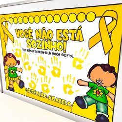 Cartaz Colaborativo - Setembro Amarelo - Setembro Amarelo