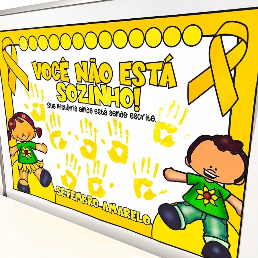 Cartaz Colaborativo - Setembro Amarelo • Pedagogia de Ideias