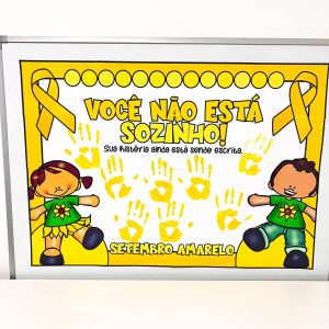 Cartaz Colaborativo - Setembro Amarelo