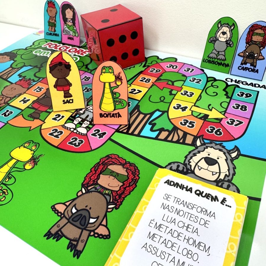 Jogo Folclore em Ação - Folclore Brasileiro - Pedagogia de Ideias Jogo Folclore em Ação - Folclore Brasileiro