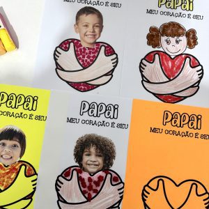 Kit Dia dos Pais – Meu coração é seu - Dia dos Pais - Pedagogia de Ideias Kit Dia dos Pais – Meu coração é seu - Dia dos Pais