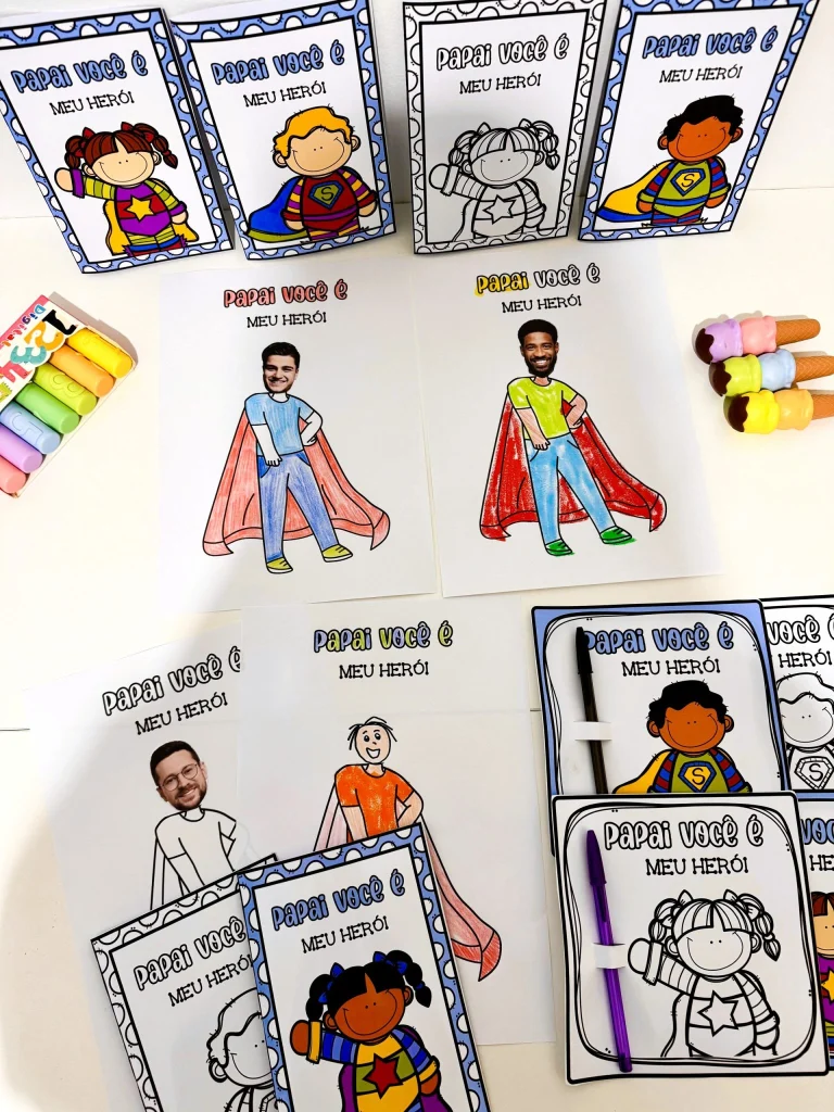 Kit Dia dos Pais Tema Herói — foto 11