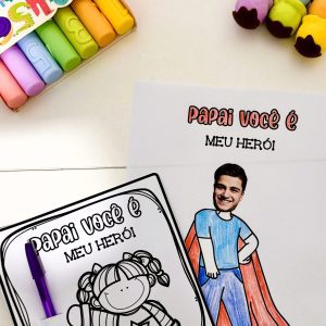 Kit Dia dos Pais – Tema Herói - Dia dos Pais - Pedagogia de Ideias Kit Dia dos Pais – Tema Herói - Dia dos Pais
