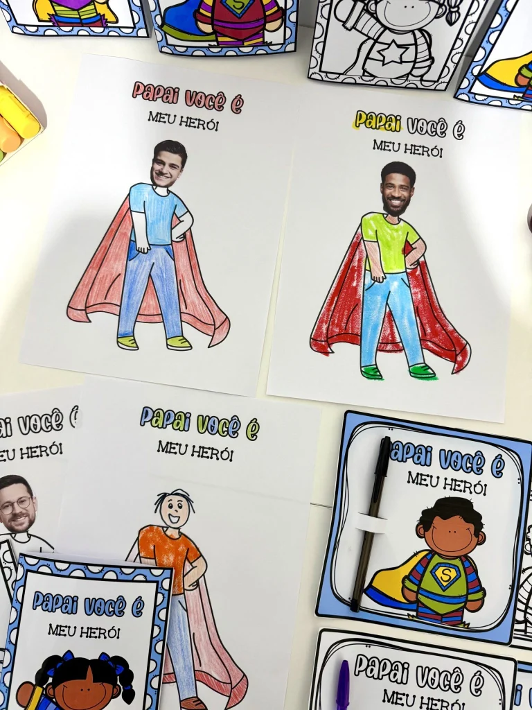 Kit Dia dos Pais Tema Herói — foto 2