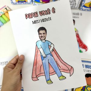 Kit Dia dos Pais – Tema Herói - Dia dos Pais