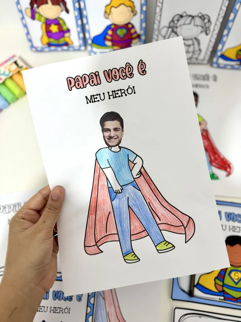 Kit Dia dos Pais Tema Herói — foto 3