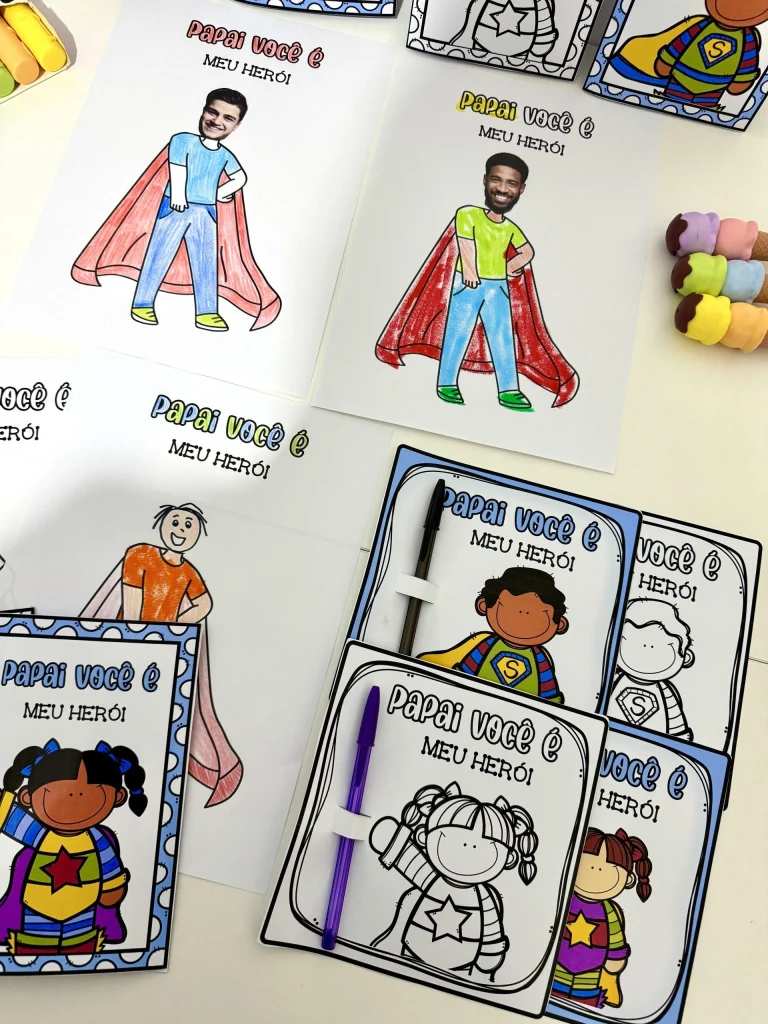 Kit Dia dos Pais Tema Herói — foto 7
