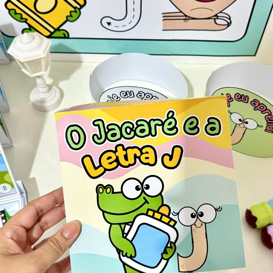 Kit História na Caixa e Cartaz Letra J - Letras e Sons - Pedagogia de Ideias Kit História na Caixa e Cartaz Letra J - Letras e Sons