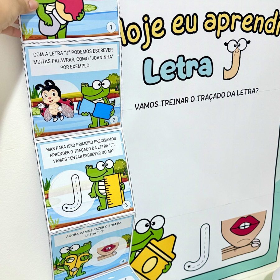Kit História na Caixa e Cartaz Letra J - Letras e Sons - Pedagogia de Ideias Kit História na Caixa e Cartaz Letra J - Letras e Sons