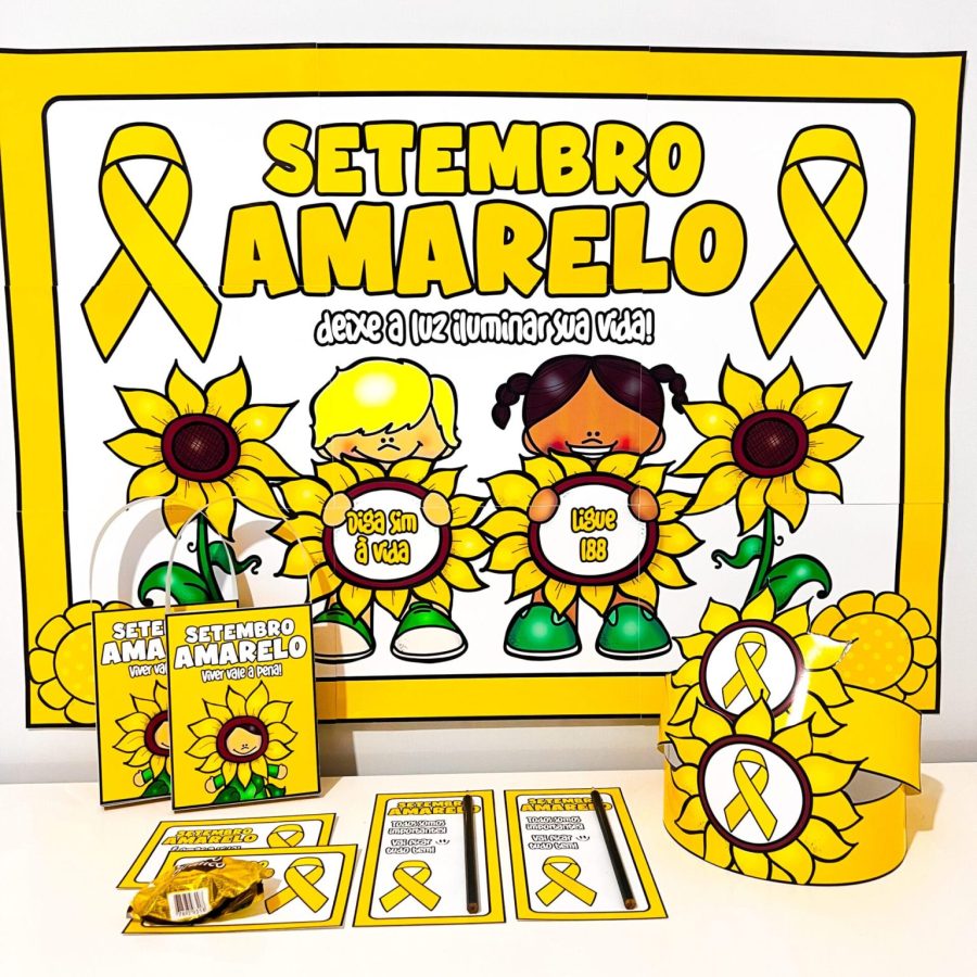 Kit Painel e Lembrancinhas – Setembro Amarelo - Setembro Amarelo - Pedagogia de Ideias Kit Painel e Lembrancinhas – Setembro Amarelo - Setembro Amarelo