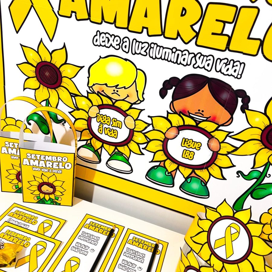 Kit Painel e Lembrancinhas – Setembro Amarelo - Setembro Amarelo - Pedagogia de Ideias Kit Painel e Lembrancinhas – Setembro Amarelo - Setembro Amarelo