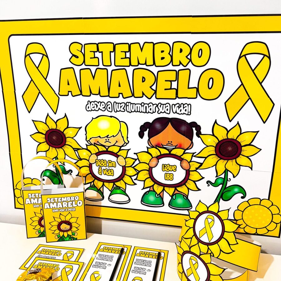 Kit Painel e Lembrancinhas – Setembro Amarelo - Setembro Amarelo - Pedagogia de Ideias Kit Painel e Lembrancinhas – Setembro Amarelo - Setembro Amarelo