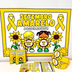 Kit Painel e Lembrancinhas – Setembro Amarelo - Setembro Amarelo - Pedagogia de Ideias Kit Painel e Lembrancinhas – Setembro Amarelo - Setembro Amarelo