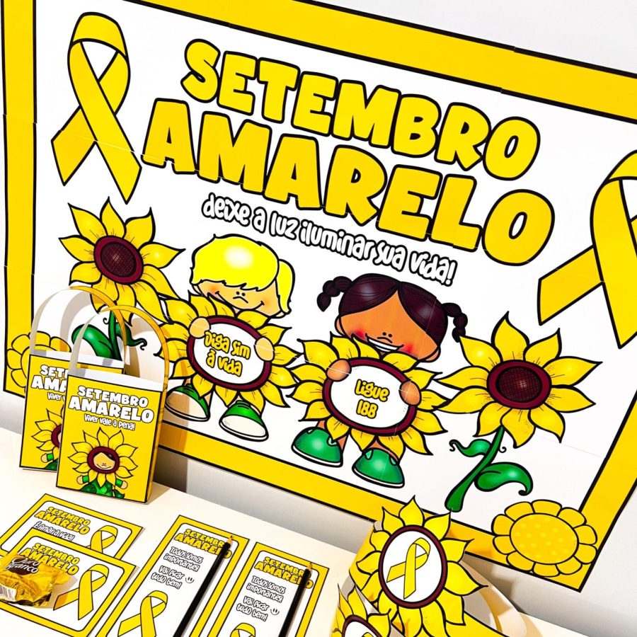 Kit Painel e Lembrancinhas – Setembro Amarelo - Setembro Amarelo - Pedagogia de Ideias Kit Painel e Lembrancinhas – Setembro Amarelo - Setembro Amarelo