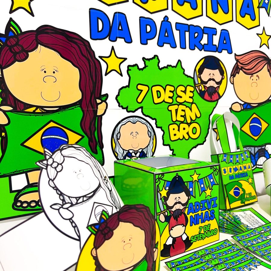 Kit Semana da Pátria - Independência do Brasil - Pedagogia de Ideias Kit Semana da Pátria - Independência do Brasil