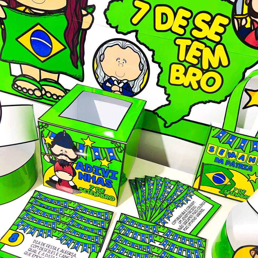 Kit Semana da Pátria - Independência do Brasil - Pedagogia de Ideias Kit Semana da Pátria - Independência do Brasil