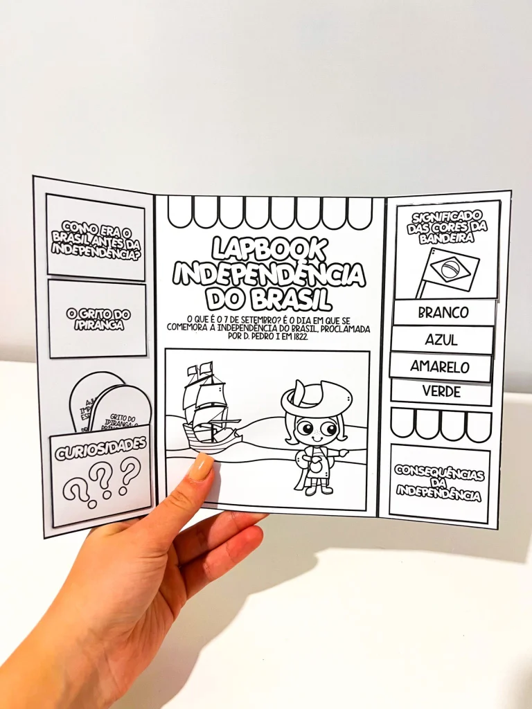Lapbook da Independência do Brasil — foto 4