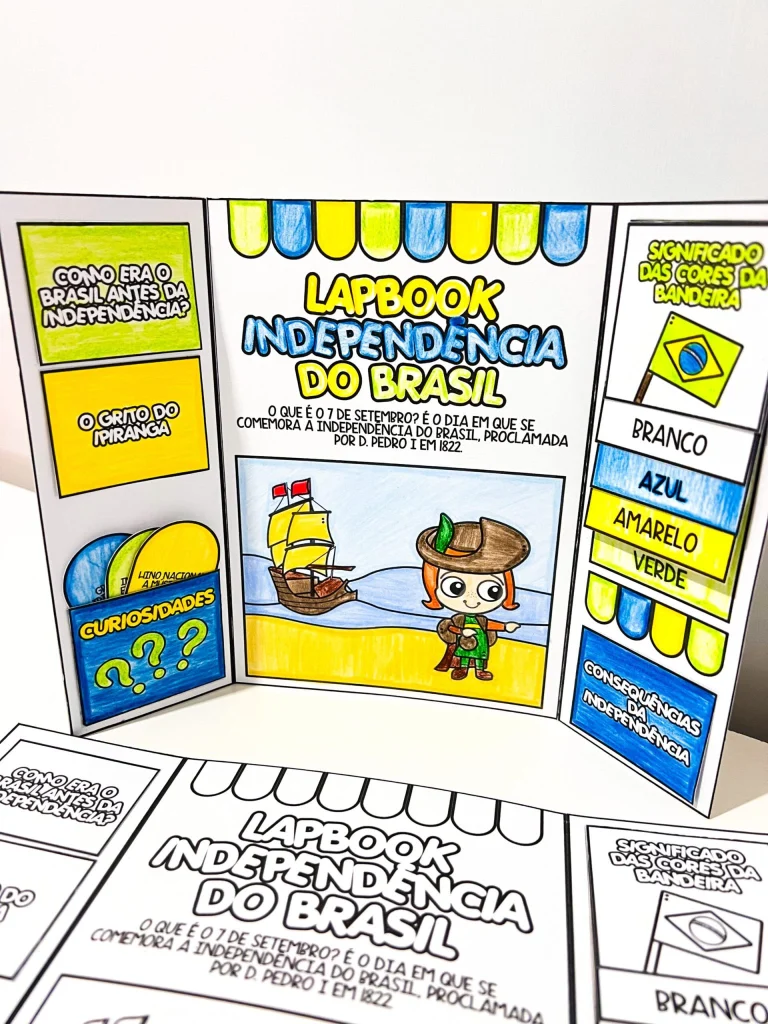 Lapbook da Independência do Brasil — foto 3
