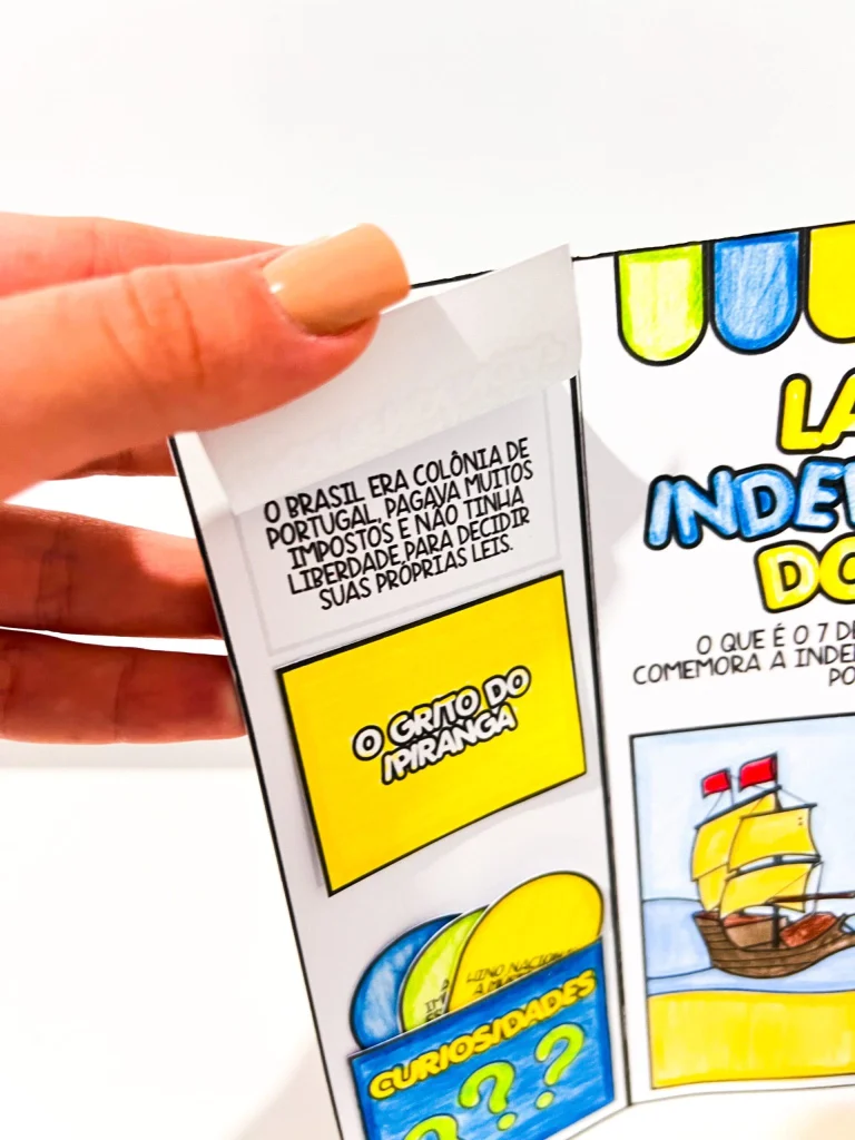 Lapbook da Independência do Brasil — foto 10