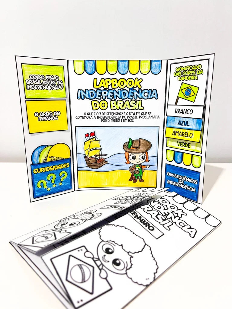 Lapbook da Independência do Brasil — foto 9