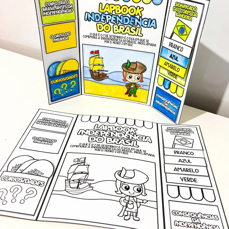 Lapbook da Independência do Brasil — foto 1