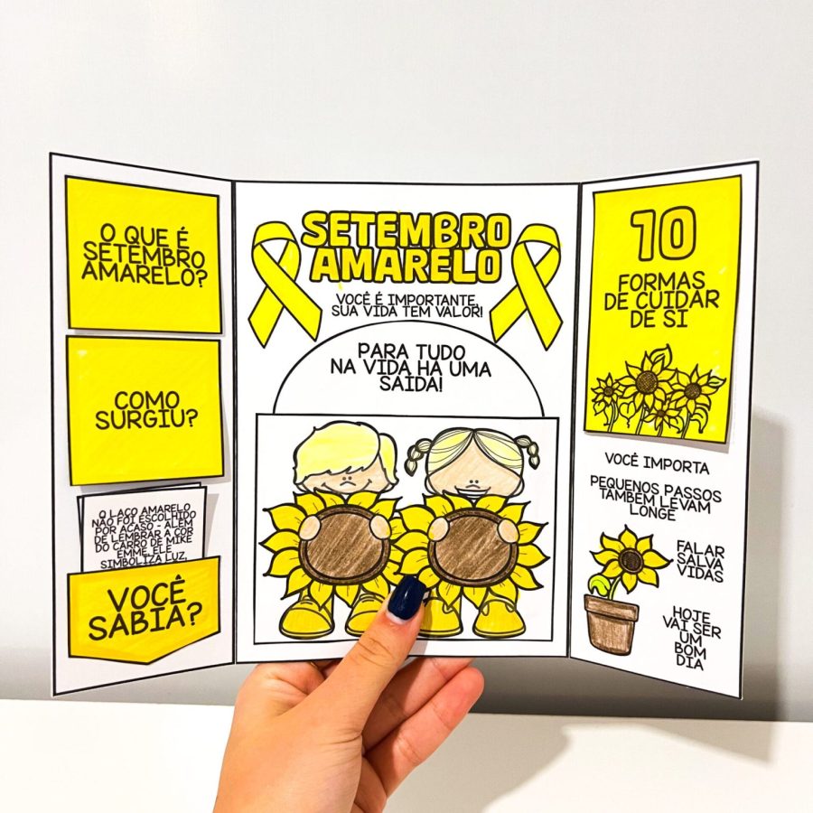 Lapbook Setembro Amarelo - Setembro Amarelo - Pedagogia de Ideias Lapbook Setembro Amarelo - Setembro Amarelo