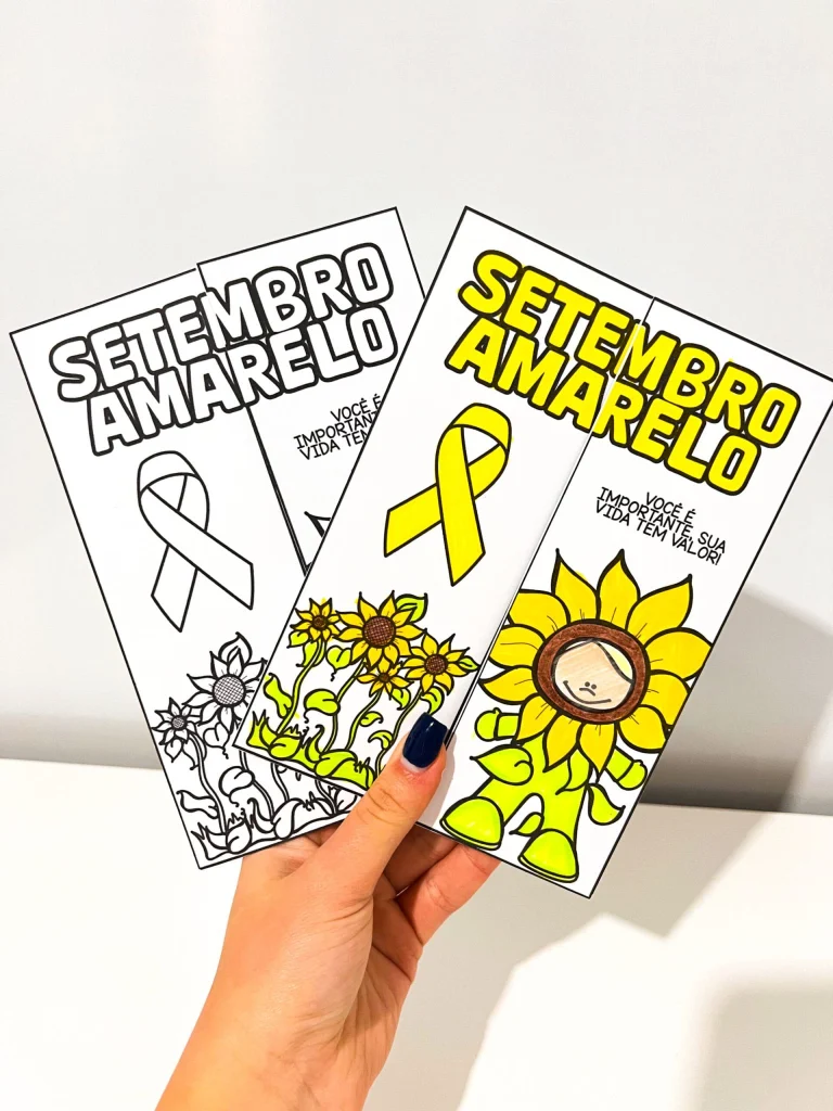 Lapbook Setembro Amarelo para Educação Emocional — foto 7
