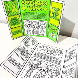 Material educativo sobre Setembro Verde para inclusão social e conscientização.