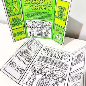 Lapbook Setembro Verde - Setembro Verde - Pedagogia de Ideias Lapbook Setembro Verde - Setembro Verde