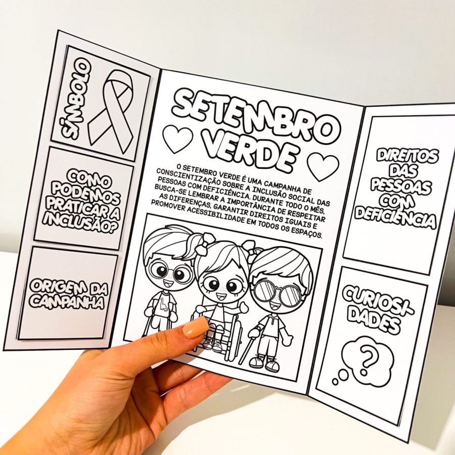 Lapbook Setembro Verde - Setembro Verde - Pedagogia de Ideias Lapbook Setembro Verde - Setembro Verde