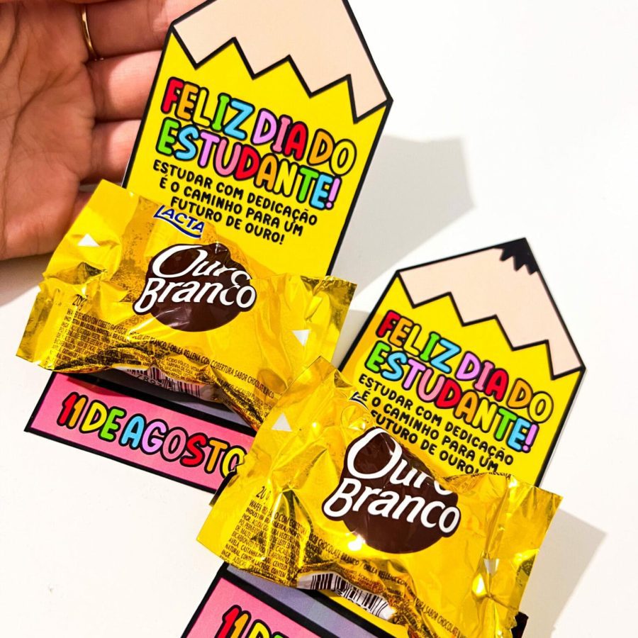 Lembrancinha Dia do Estudante - Dia do Estudante - Pedagogia de Ideias Lembrancinha Dia do Estudante - Dia do Estudante