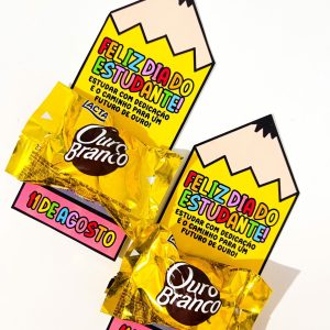 Lembrancinha Dia do Estudante - Dia do Estudante