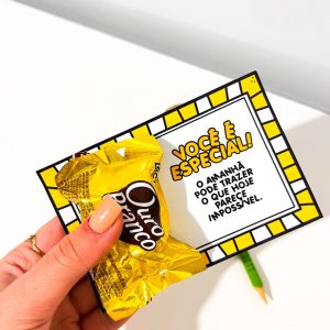 Lembrancinha Lápis Girassol – Setembro Amarelo