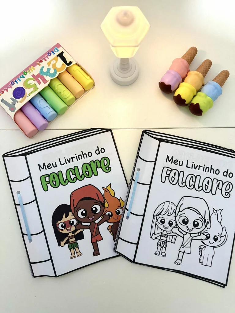 Livrinho do Folclore para Ler e Colorir — foto 2