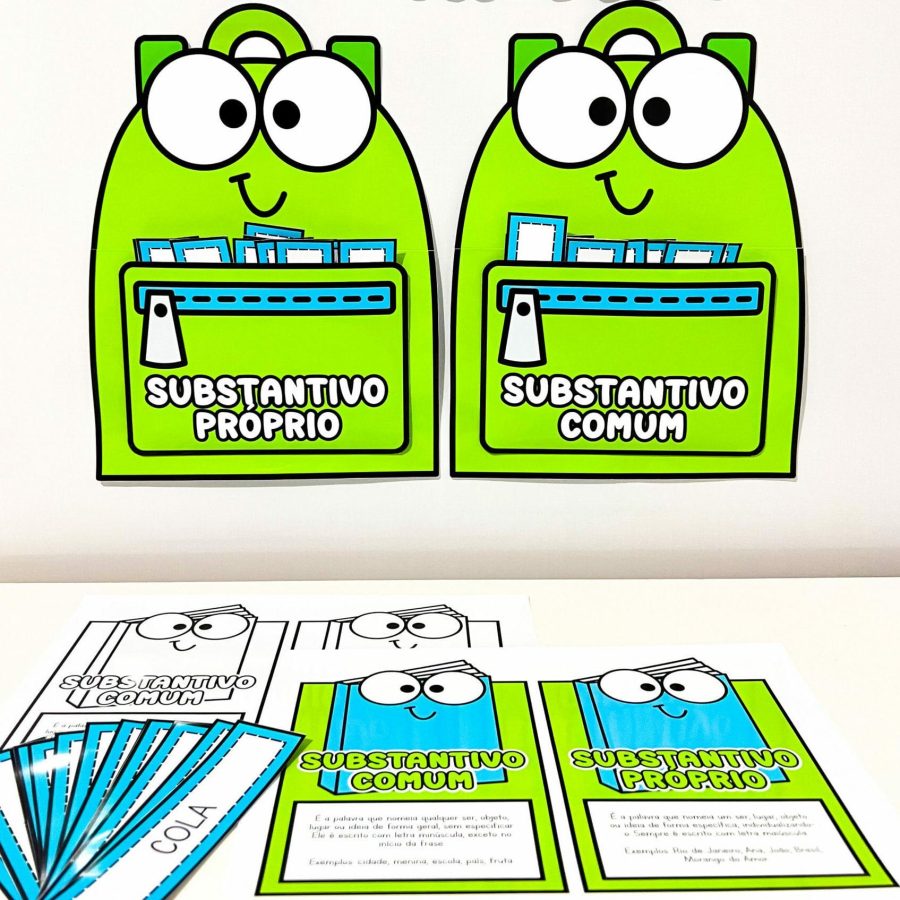 Mochilas dos Substantivos - Gramática