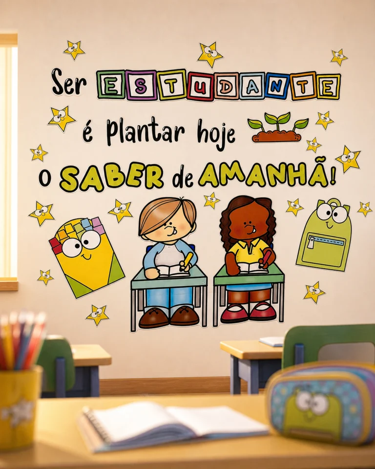 Painel Decorativo Dia do Estudante — foto 2