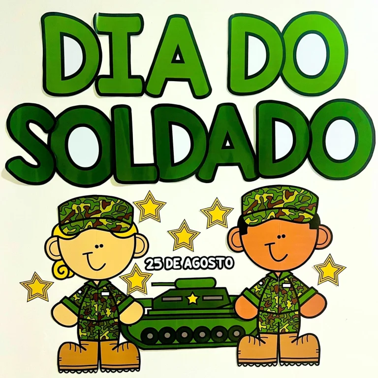 Painel Dia do Soldado com 25 Páginas — foto 1